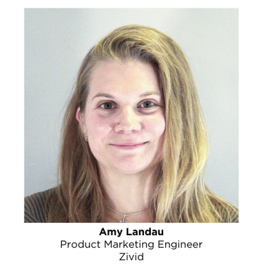 Amy Landau, product marketing engineer at Zivid