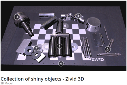 3D machine vision point cloud bin picking