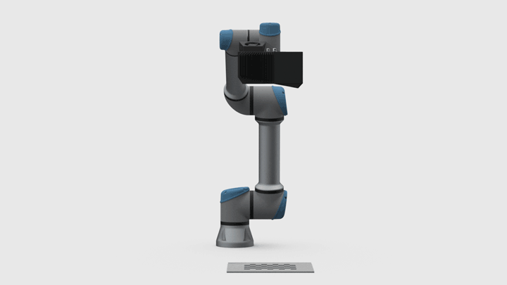 UR5 - robot mounted 3D camera Zivid