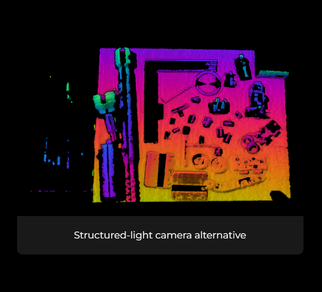 Structured light alternative