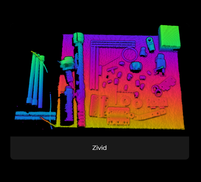 Zivid point cloud example