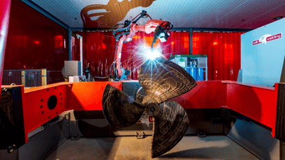 Robotic Wire and Arc Additive Manufacturing with 3D Vision
