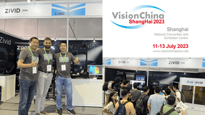 Zivid exhibits its technology at Vision China 2023