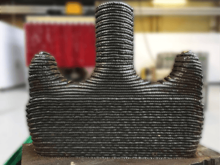 complex waam part