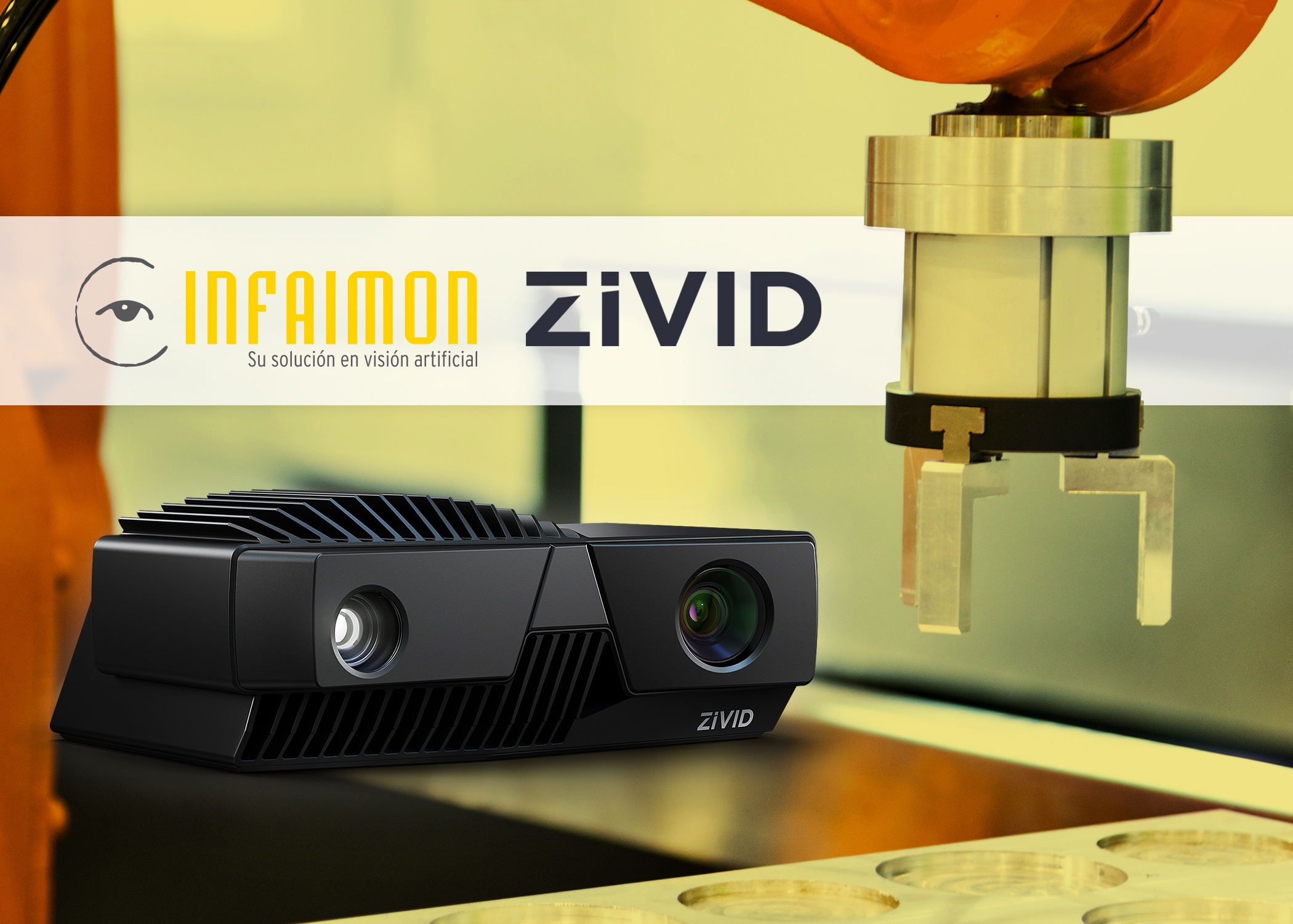 Zivid and INFAIMON expands 3D vision availability
